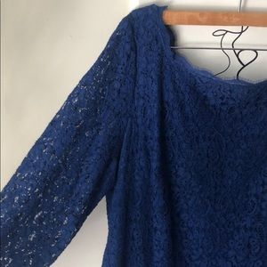 Royal blue Adrianna Papell dress